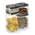 Conjunto de 4 potes herméticos