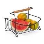 Plato De Fruta De Mesa De Diseño Eco Negro