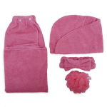 Kit Salida de Baño Fucsia