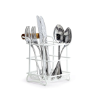 Porta cubiertos blanco